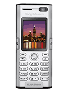 Best available price of Sony Ericsson K600 in Mauritania